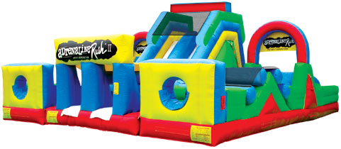 Adrenaline Rush Inflatable Obstacle Course
